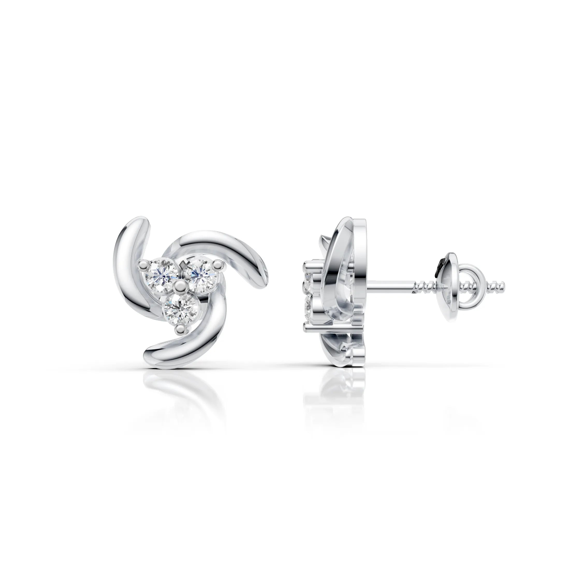 Celestial Swirl Studs
