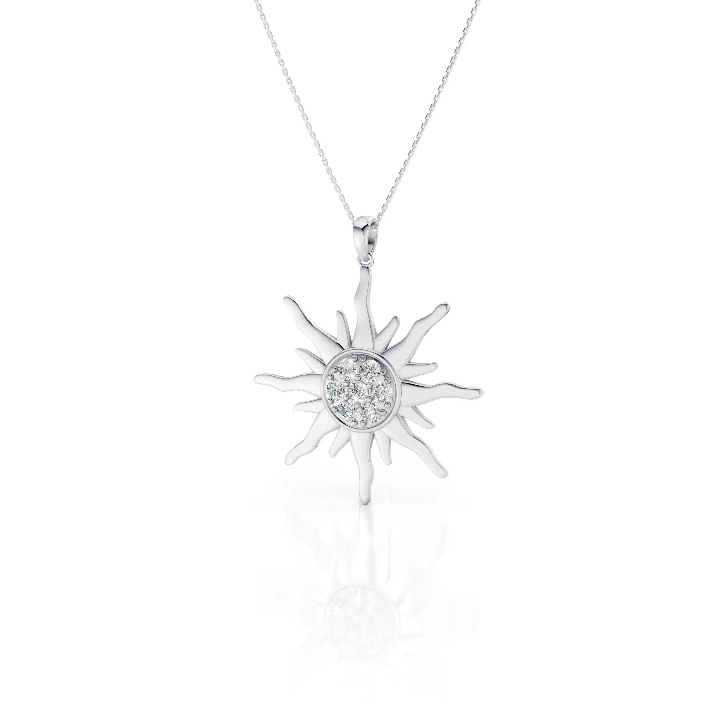 Solar Bloom Pendent