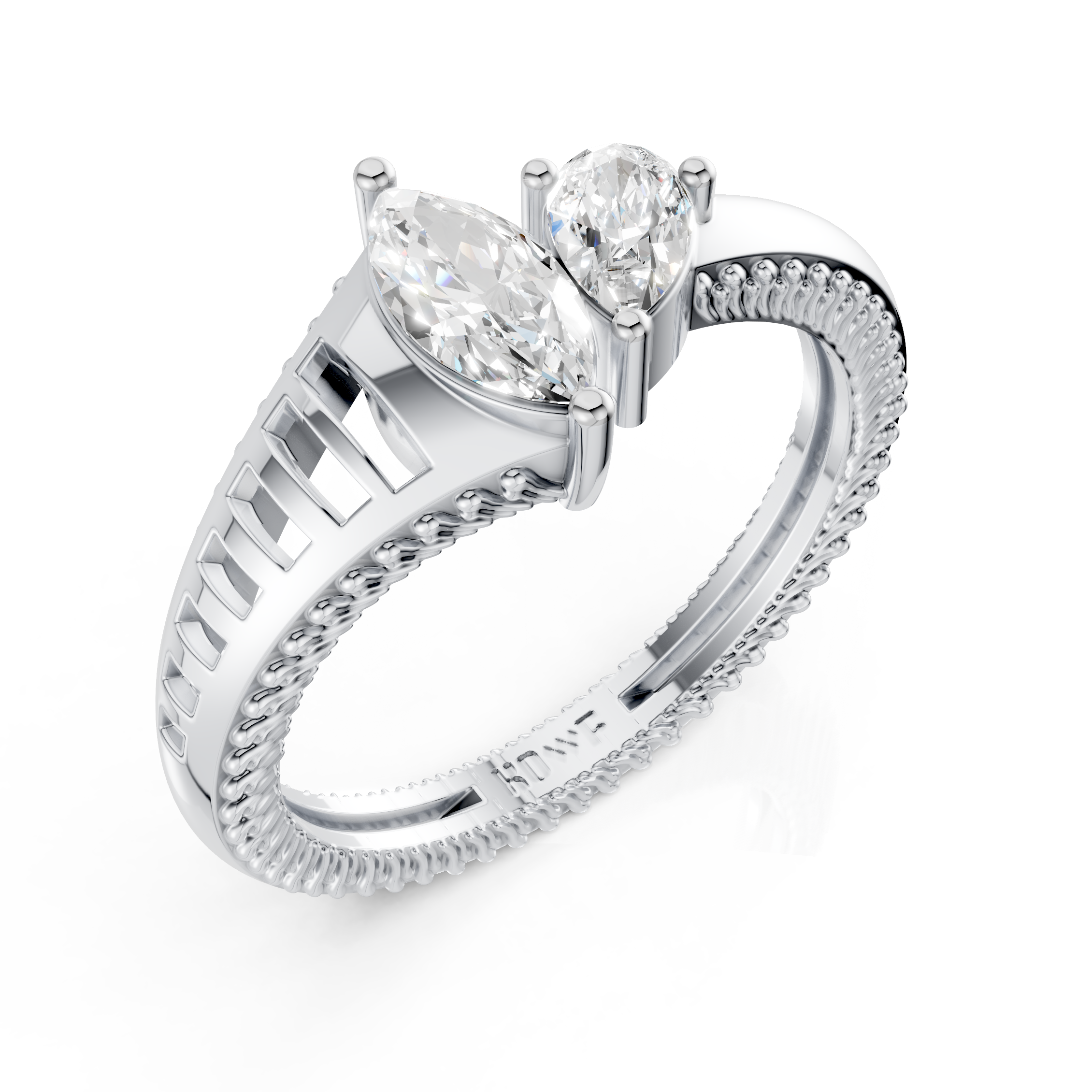 Twin Grace Ring