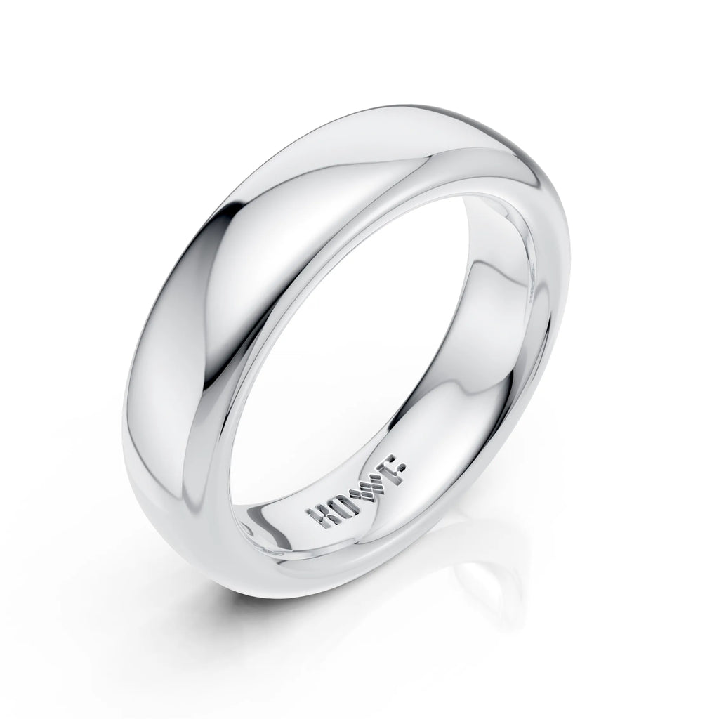 Classic Domed Wedding Band