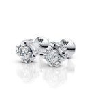 Blossom Solitaire Studs