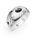 Royal Noir Signet Ring