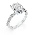 Designer Oval Solitaire Ring