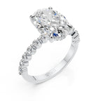 Designer Oval Solitaire Ring