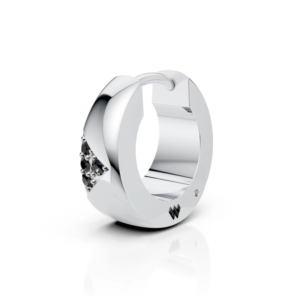 Black Vertex Hoop