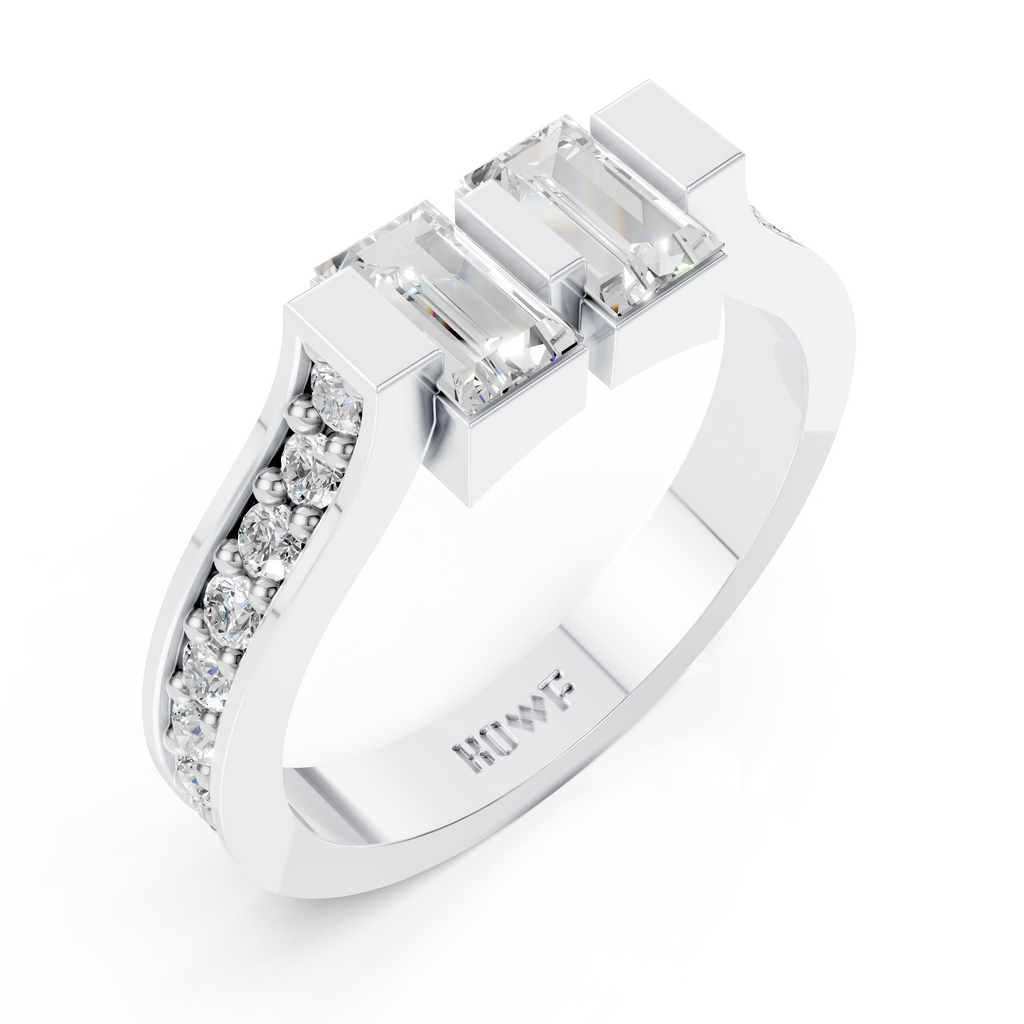 Twin Prism Ring
