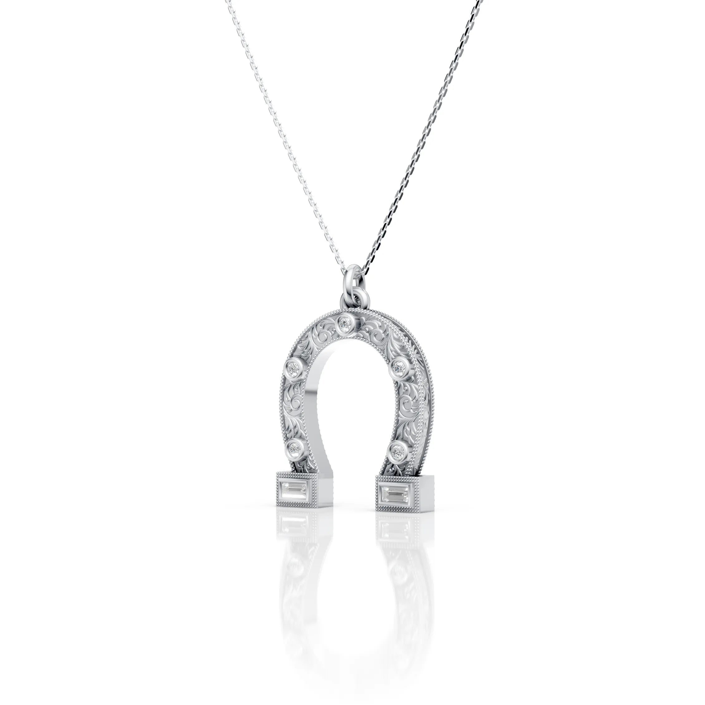 Royal Horseshoe Pendent