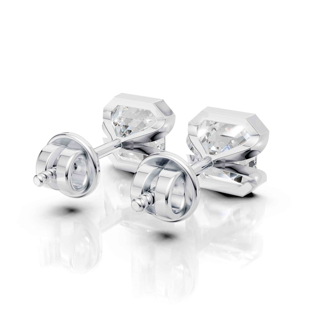 Asscher Vault Earring (1 Pair)