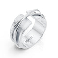 Luxury Crossover Band Ring