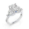 Oval Cut Three Stone Diamond