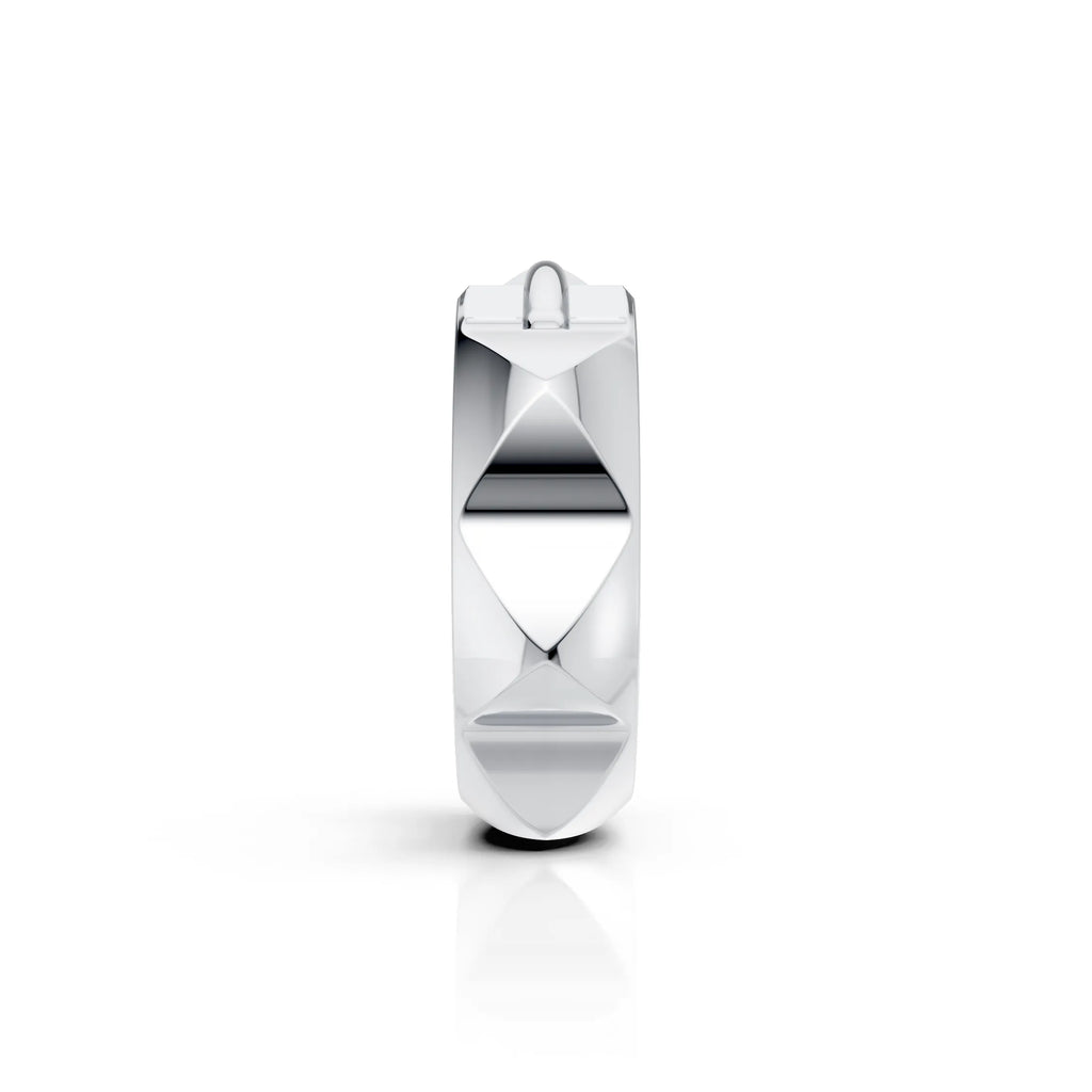 Facet Edge Hoop