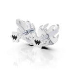Flame Heart Earrings (1 Pair)