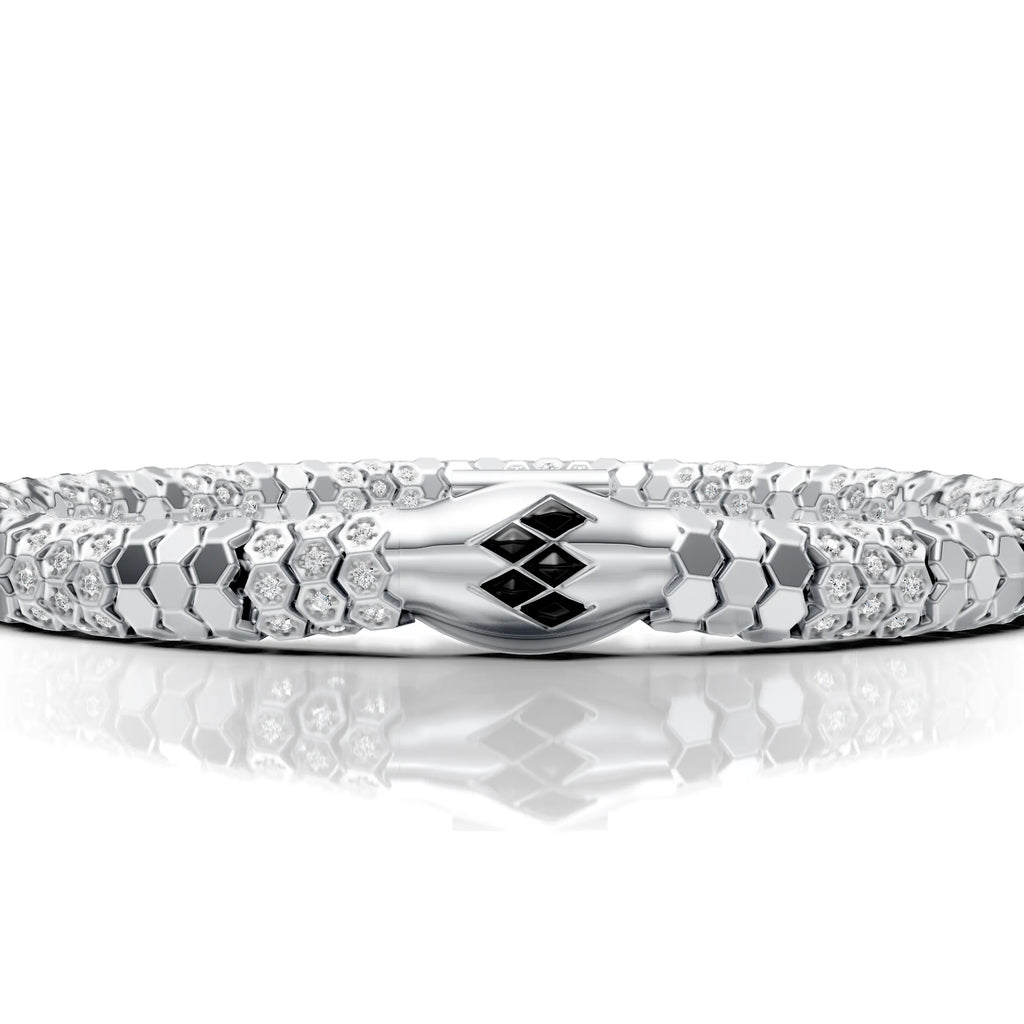 Round Diamond Rope Bracelet