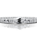 Round Diamond Rope Bracelet