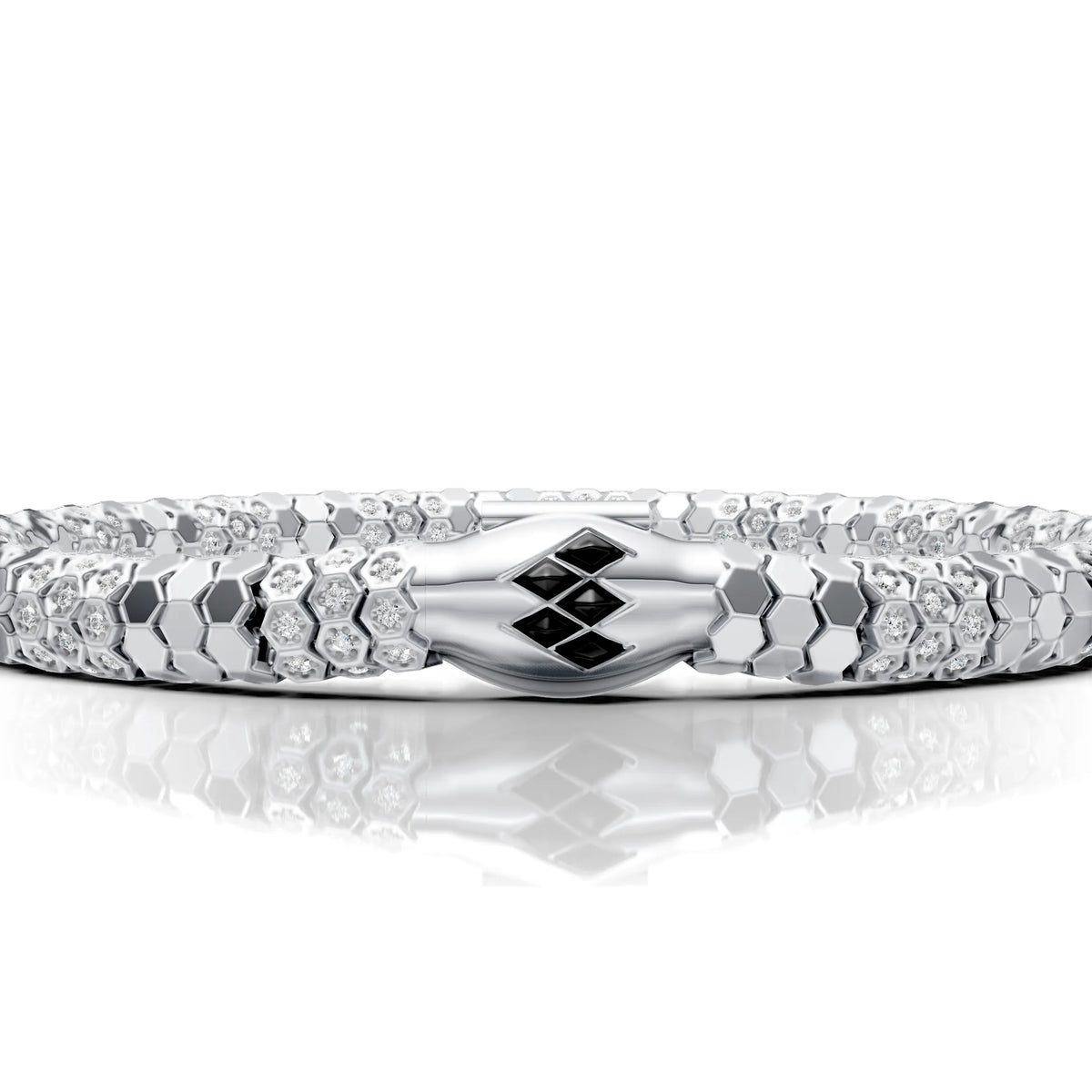 Round Diamond Rope Bracelet
