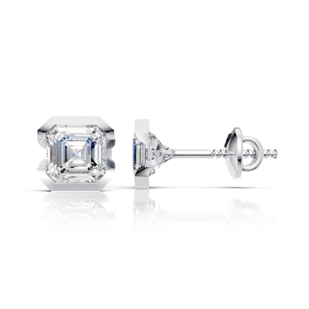 Asscher Vault Earring (1 Pair)