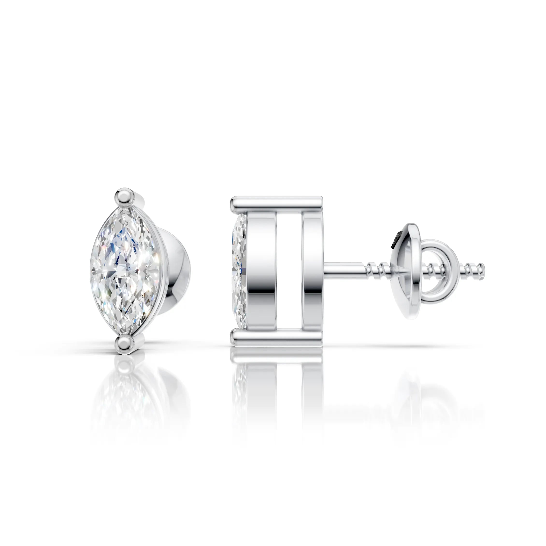 Marquise Shape Earrings (1 PAIR)
