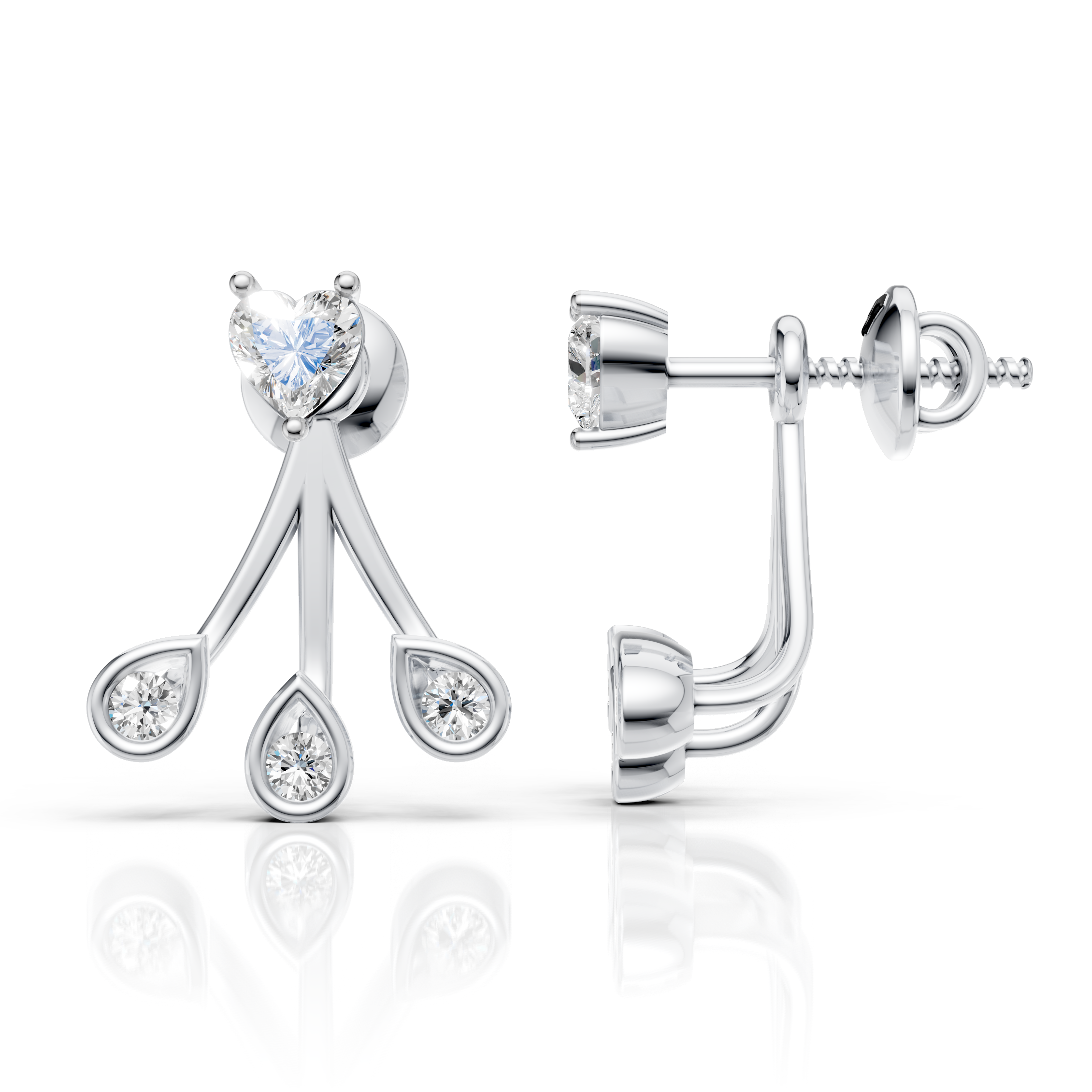Eternal Heart Drops (1 Pair)