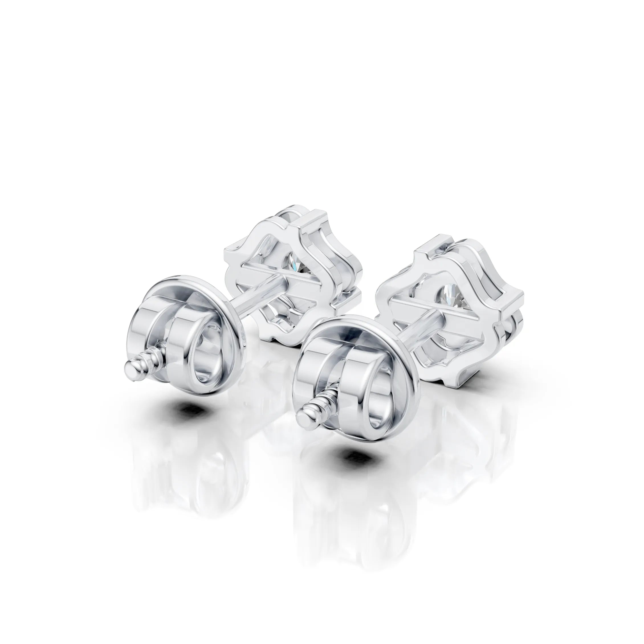 Blossom Solitaire Studs