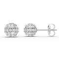 Round Cluster Ball Earring (1 Pair)