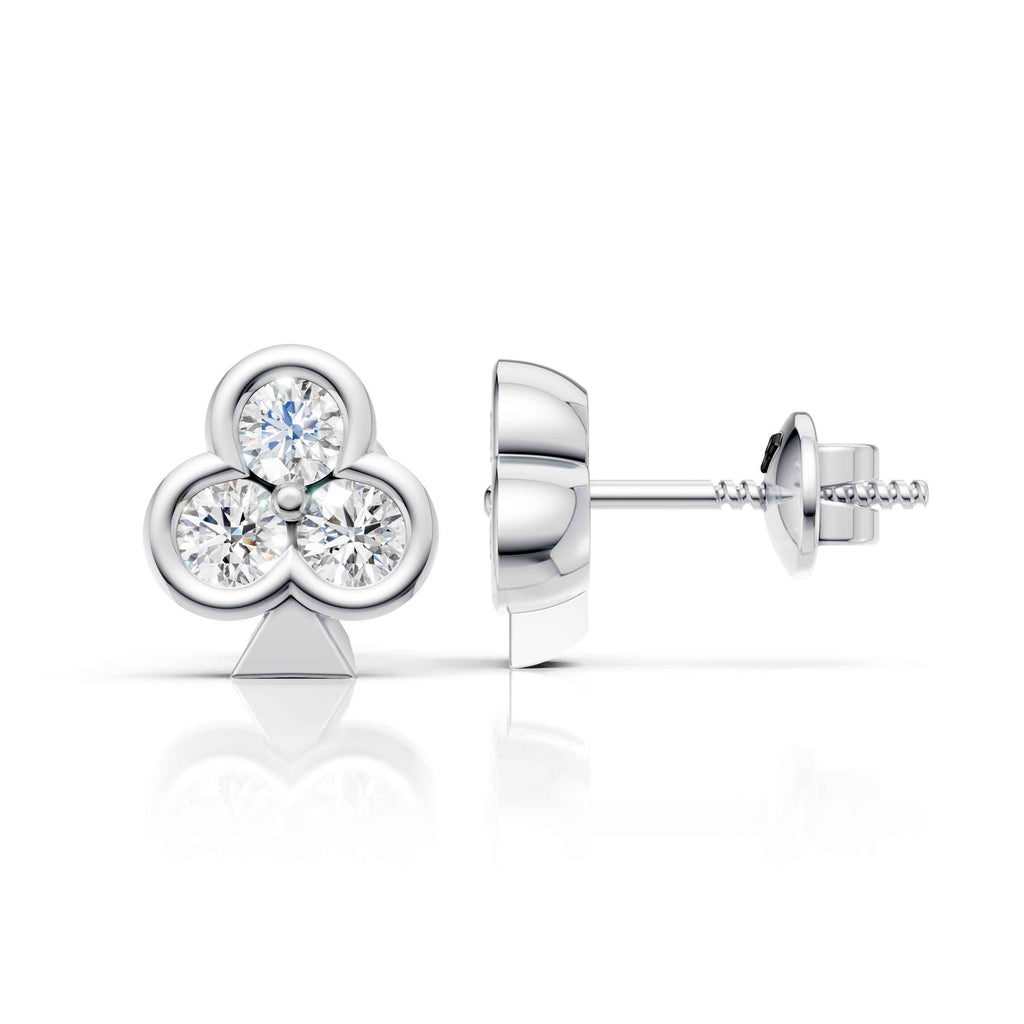 Trinity Trillion Earrings (1 Pair)