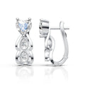 Eternal Heart Hoops (1 Pair)
