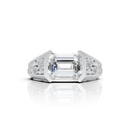 Heritage Emerald Cut Ring