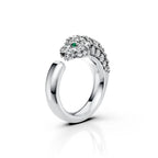 Diamond Leopard Luxe Ring