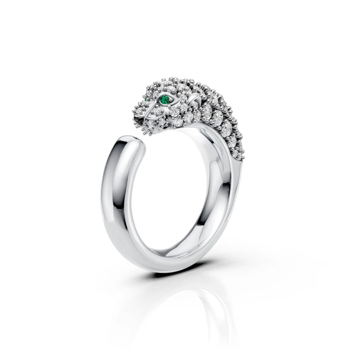 Diamond Leopard Luxe Ring