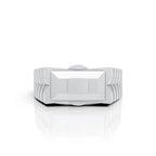 Architectural Gold Signet Ring