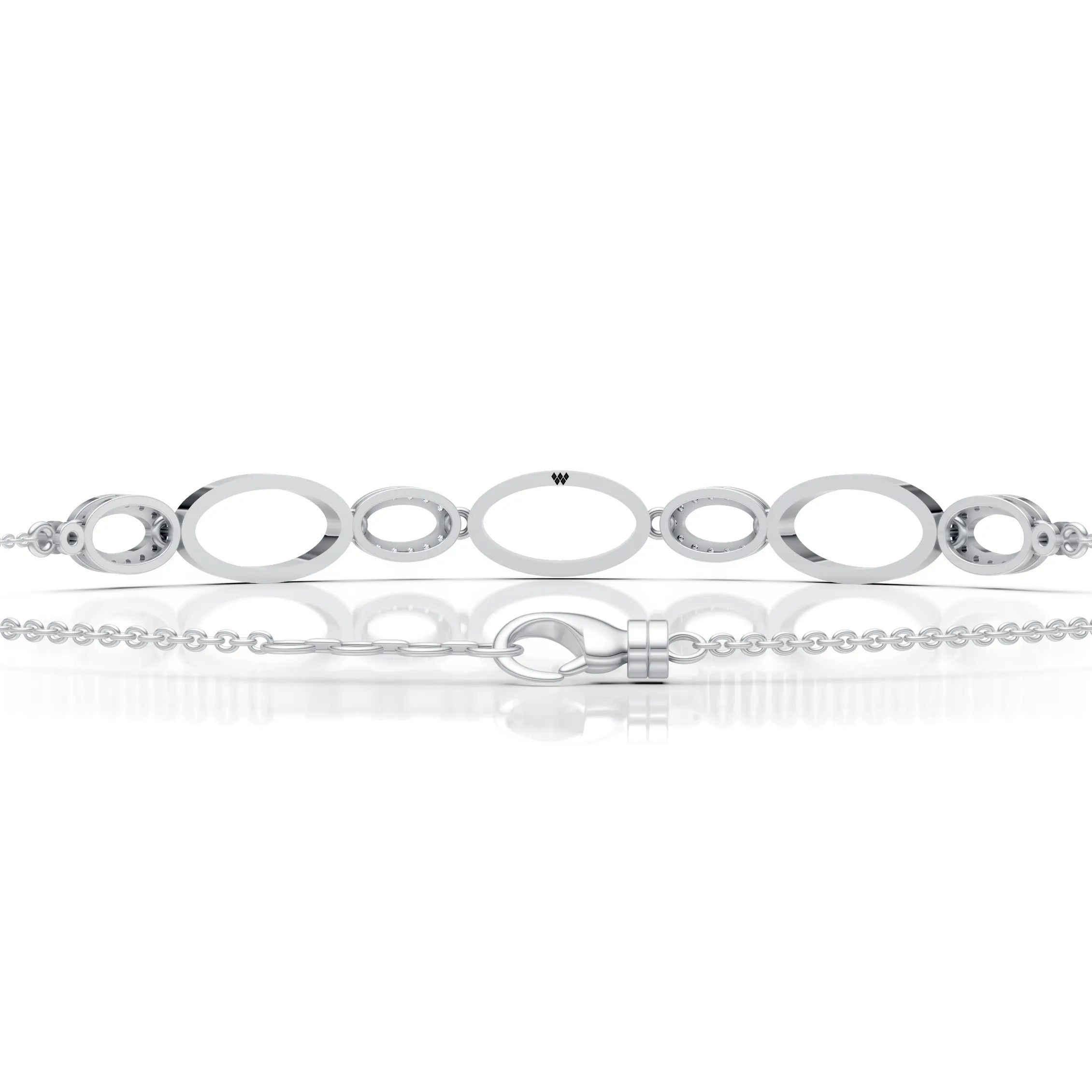 Classic Diamond Link Bracelet