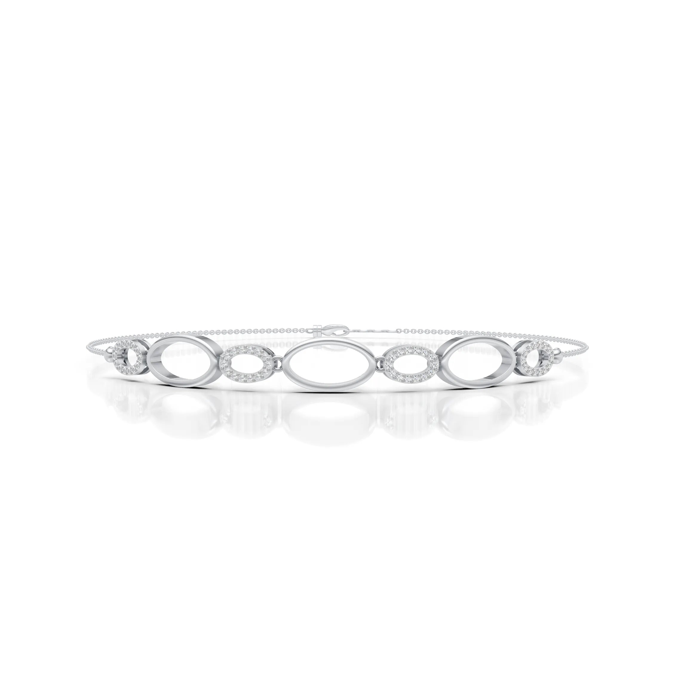 Classic Diamond Link Bracelet