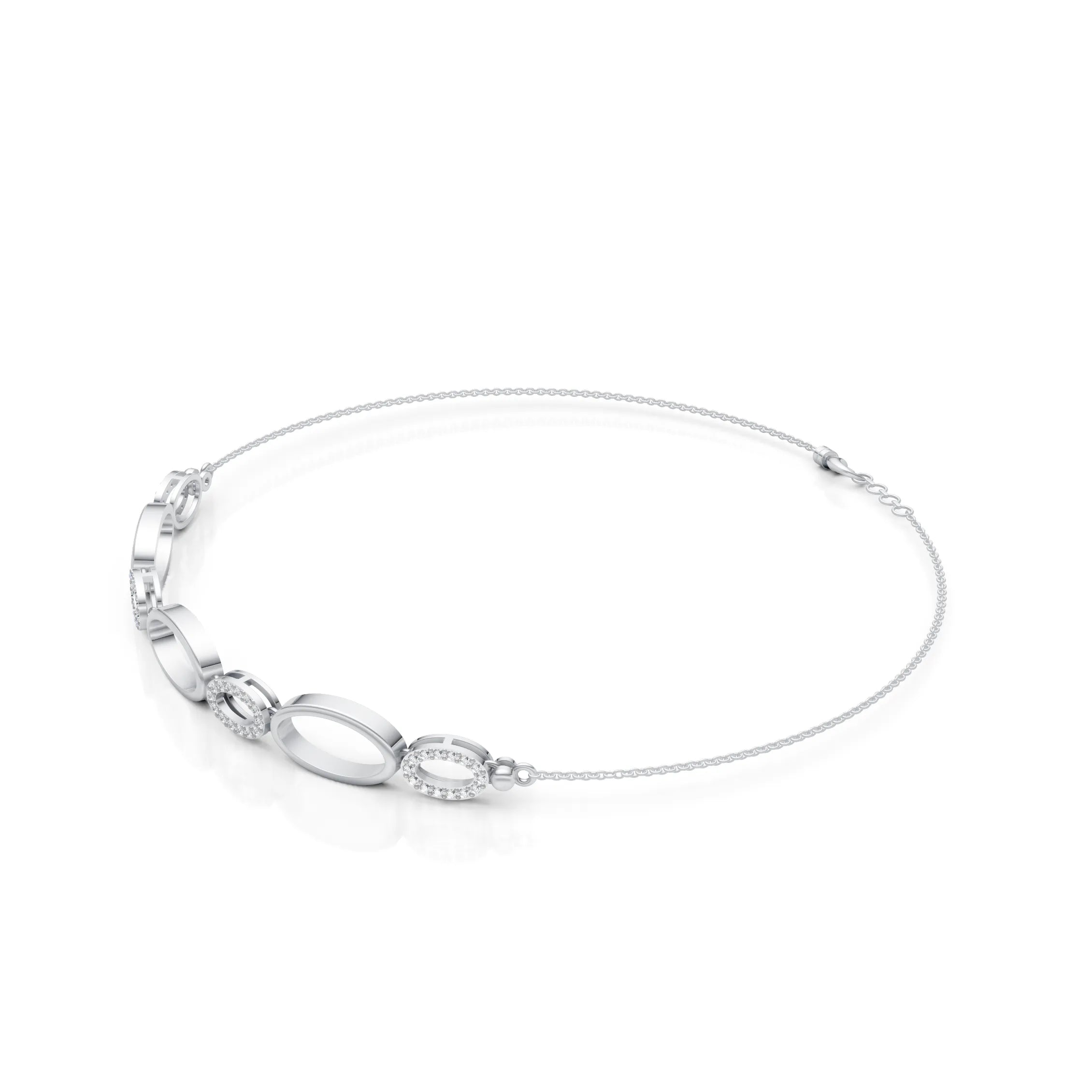 Classic Diamond Link Bracelet