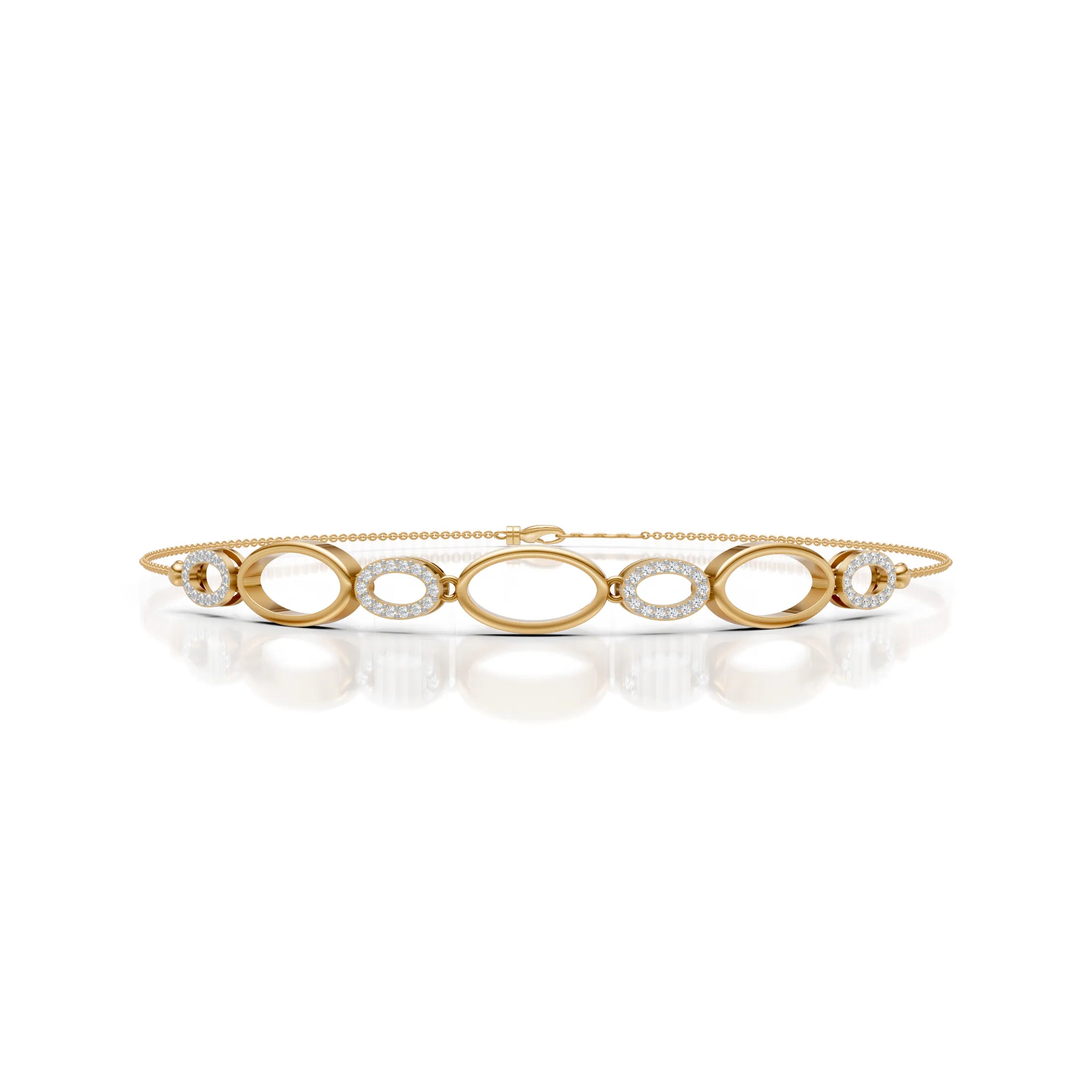 Classic Diamond Link Bracelet