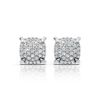 Cluster Diamond Earrings