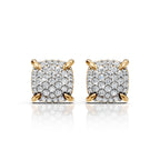 Cluster Diamond Earrings