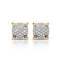 Cluster Diamond Earrings
