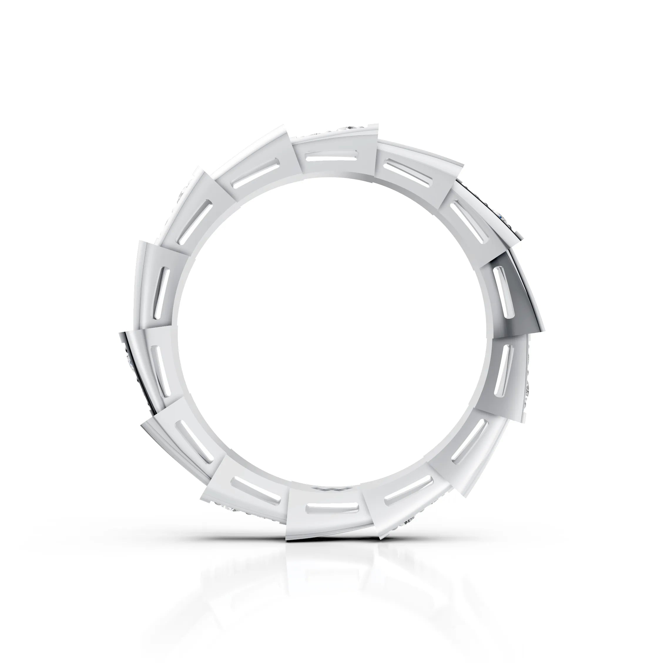 Diamond Buckle Ring