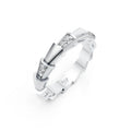 Diamond Buckle Ring