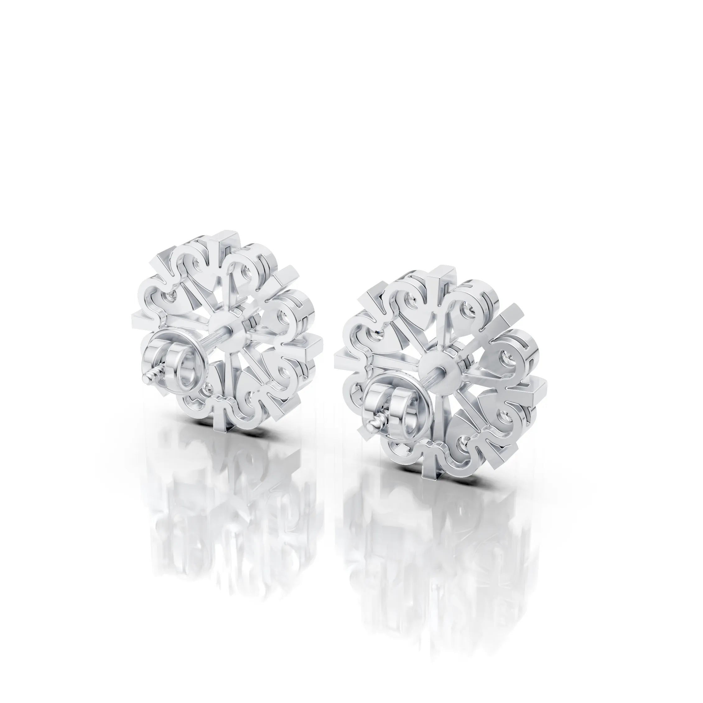 Diamond Bloom Studs