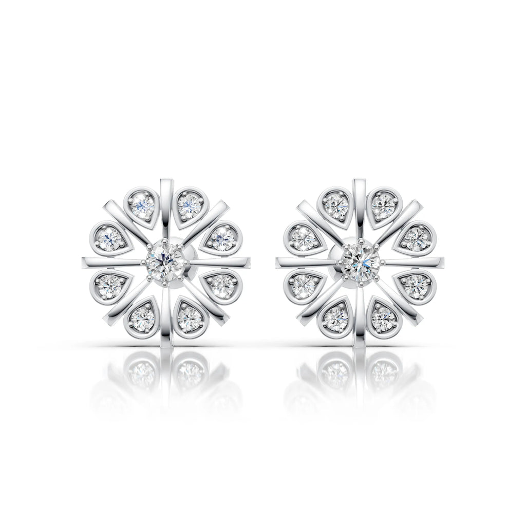 Diamond Bloom Studs
