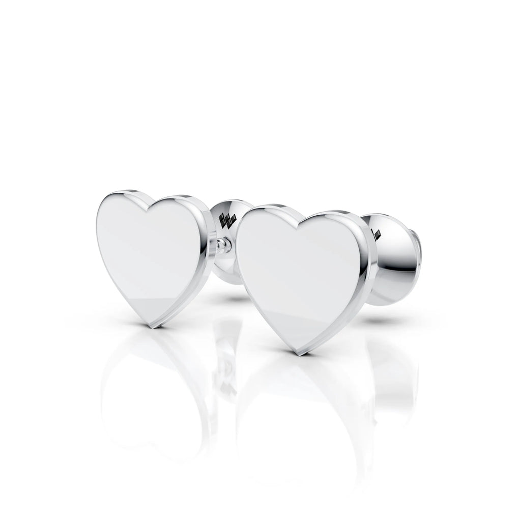 Heart Studs