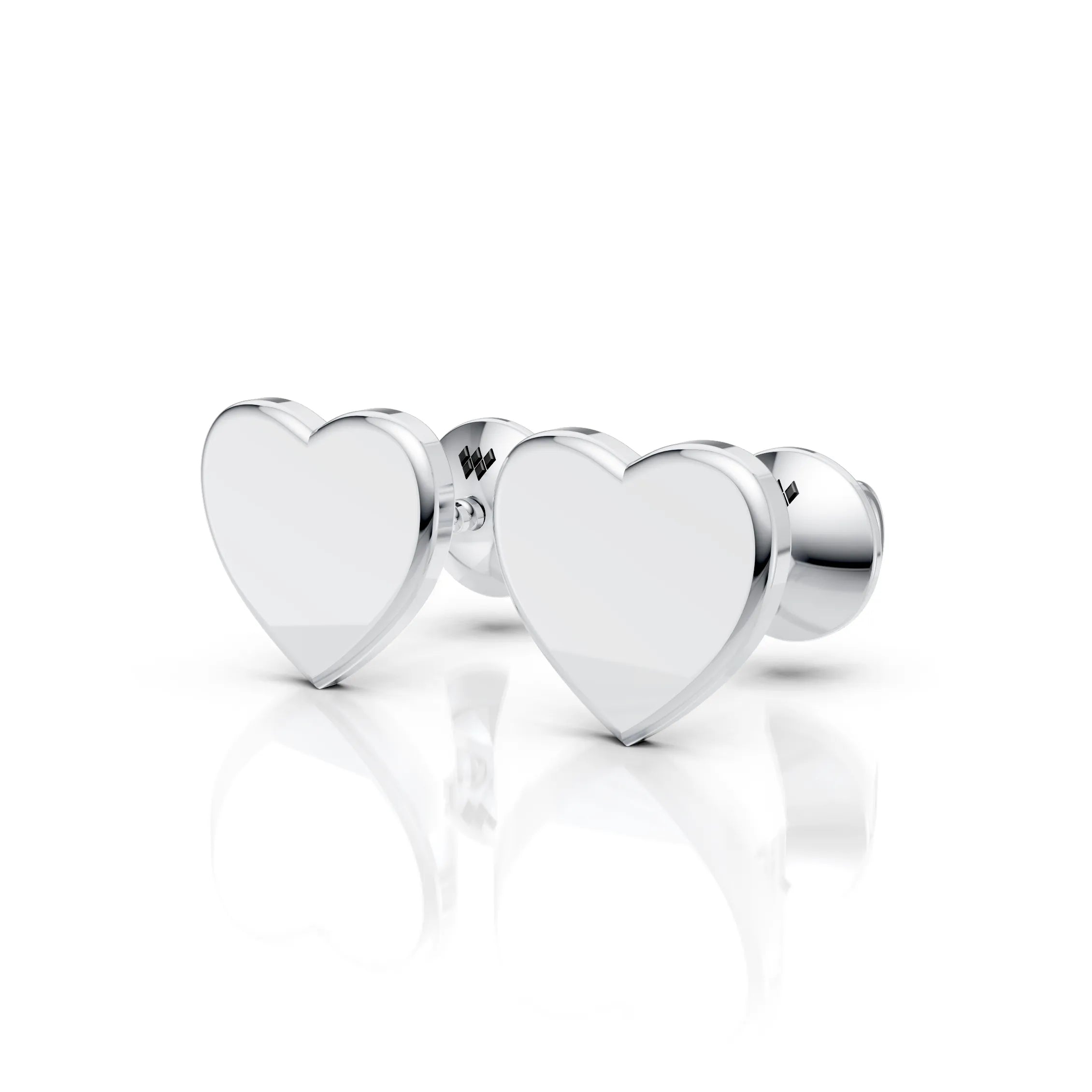 Heart Studs