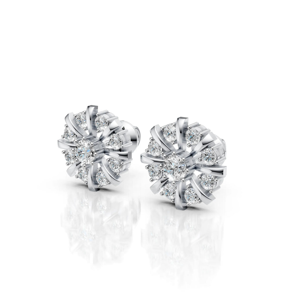 Radiant Bloom Studs