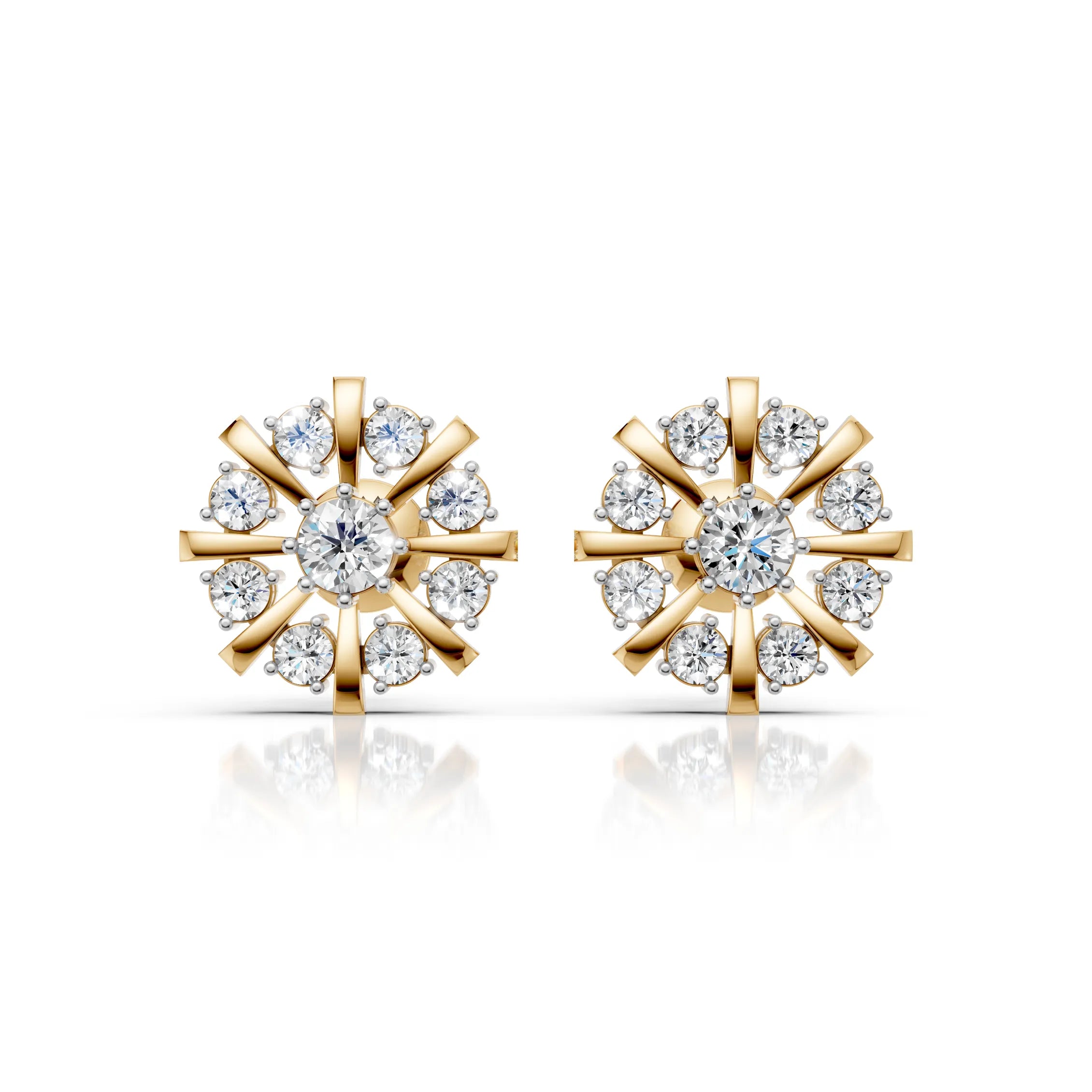 Radiant Bloom Studs