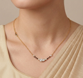 Pear Drop Diamond Mangalsutra