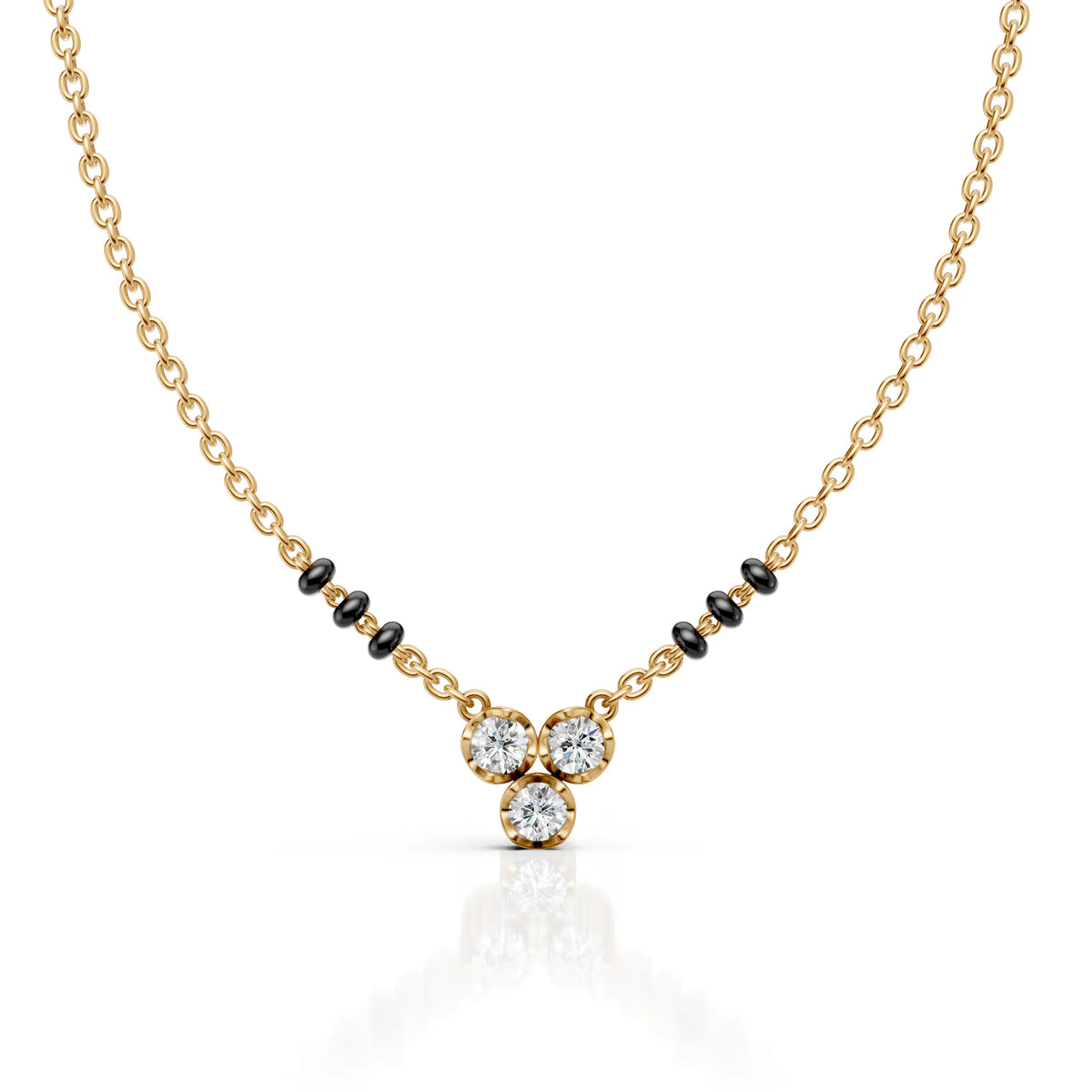 Trinity Diamond Mangalsutra