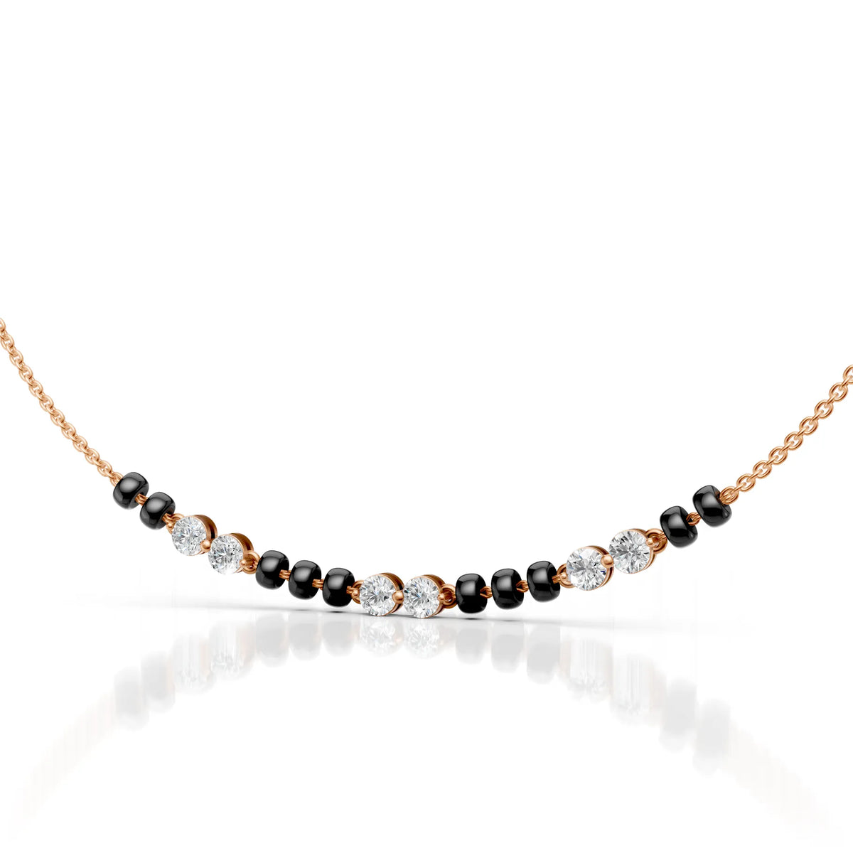 Classic Diamond Mangalsutra