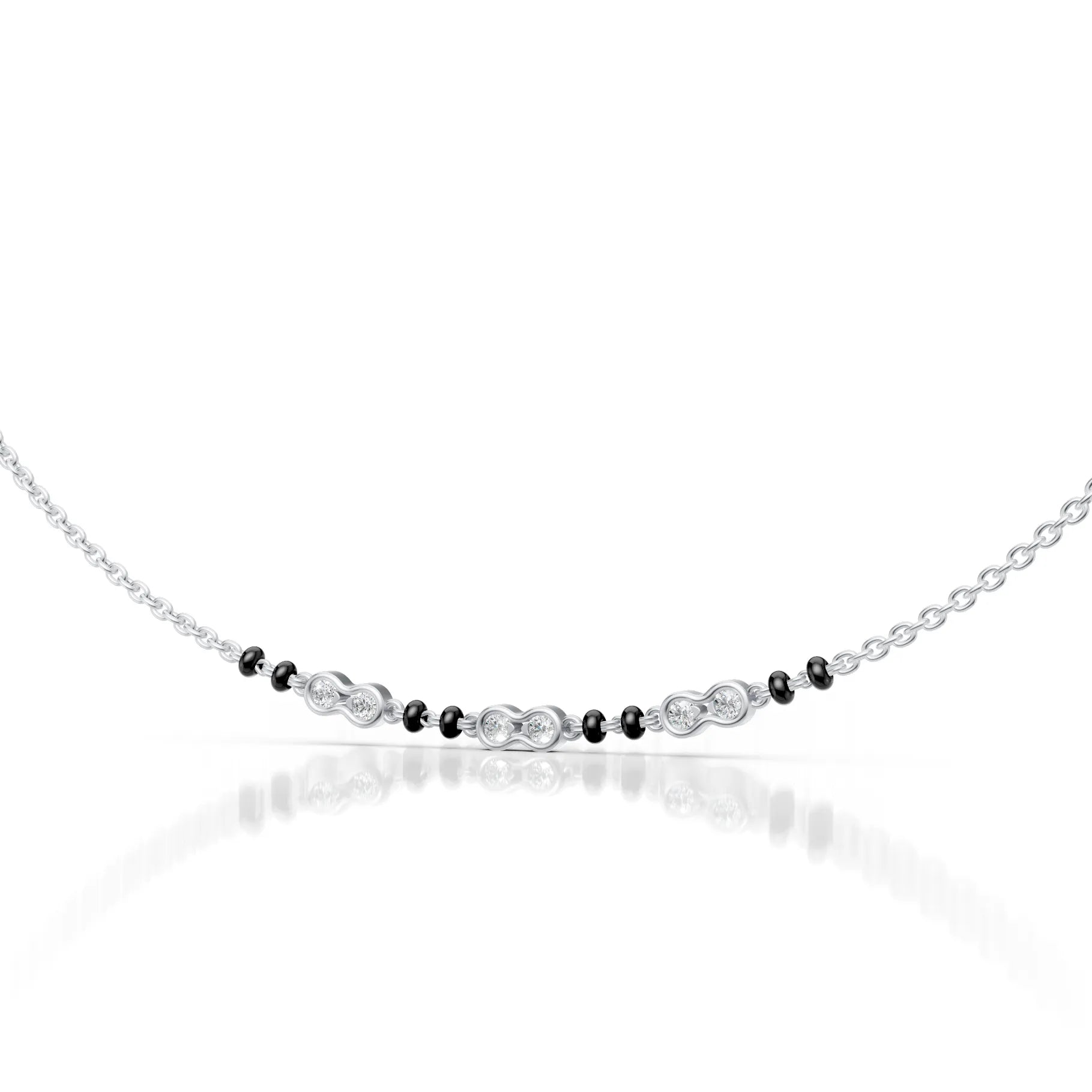 Infinity Diamond Mangalsutra