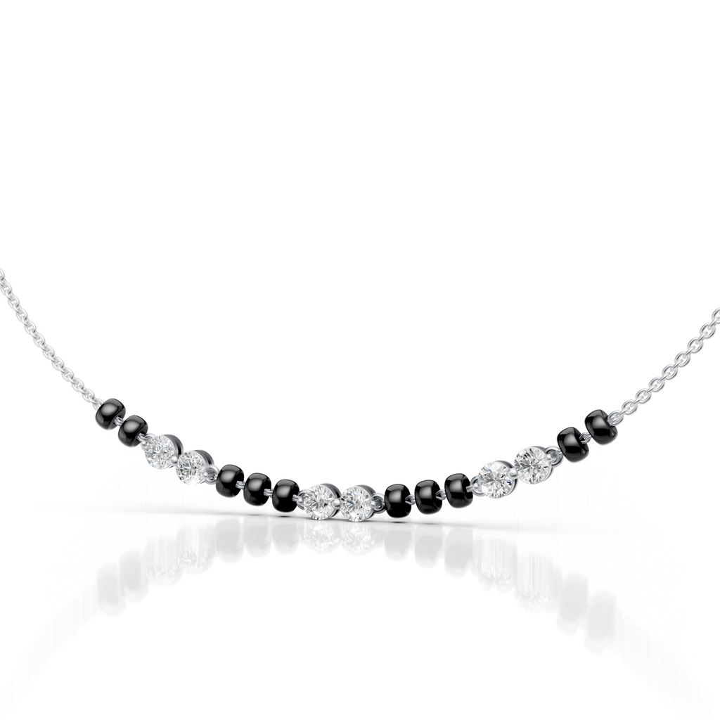 Classic Diamond Mangalsutra
